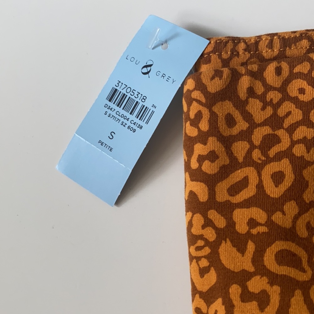 Leopard Print High Rise Essential Leggings Size Small - Picture 4 of 7